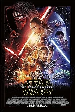 Star Wars The Force Awakens movie poster